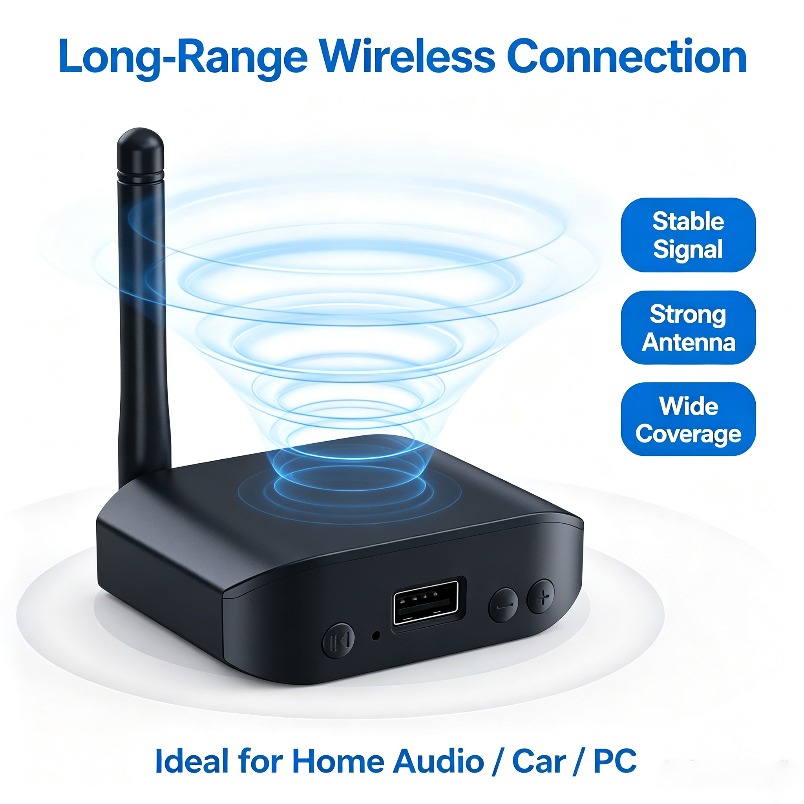 Audio Music Link - Odbiornik muzyczny Bluetooth 5.0, adapter audio