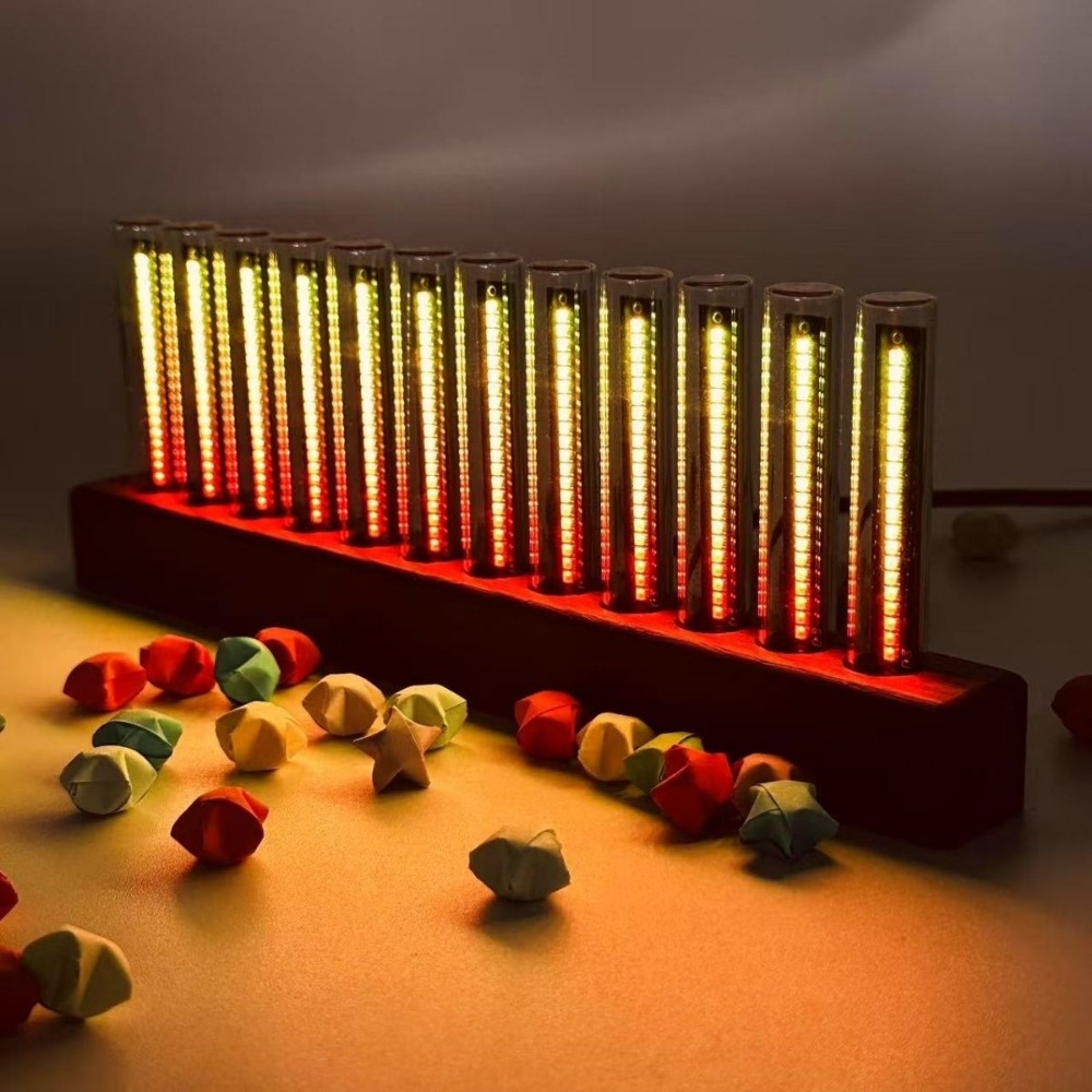 Audio Music Visualizer - Nowe 12-rurkowe, pełnokolorowe LED-owe światło rytmiczne