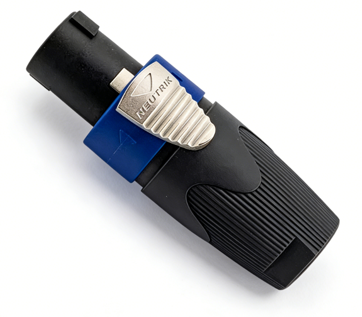 Xlr Microphone Condenser - Kabel audio NEUTRIK czterożyłowy 4P XLR