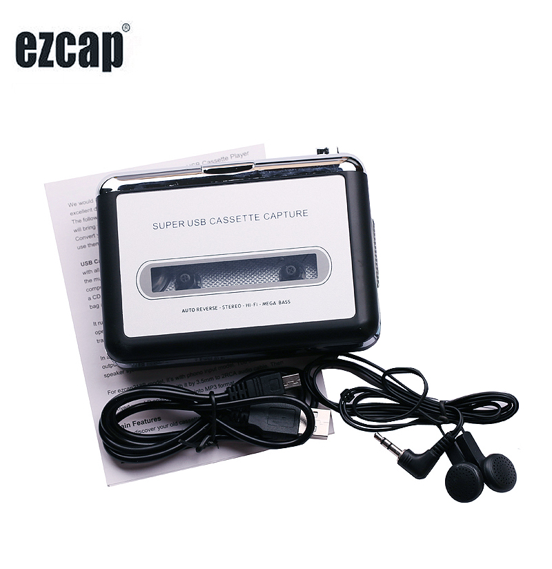 Audio Music Mp3 Songs - Oryginalny konwerter Ezcap218 analogowych kaset magnetofonowych