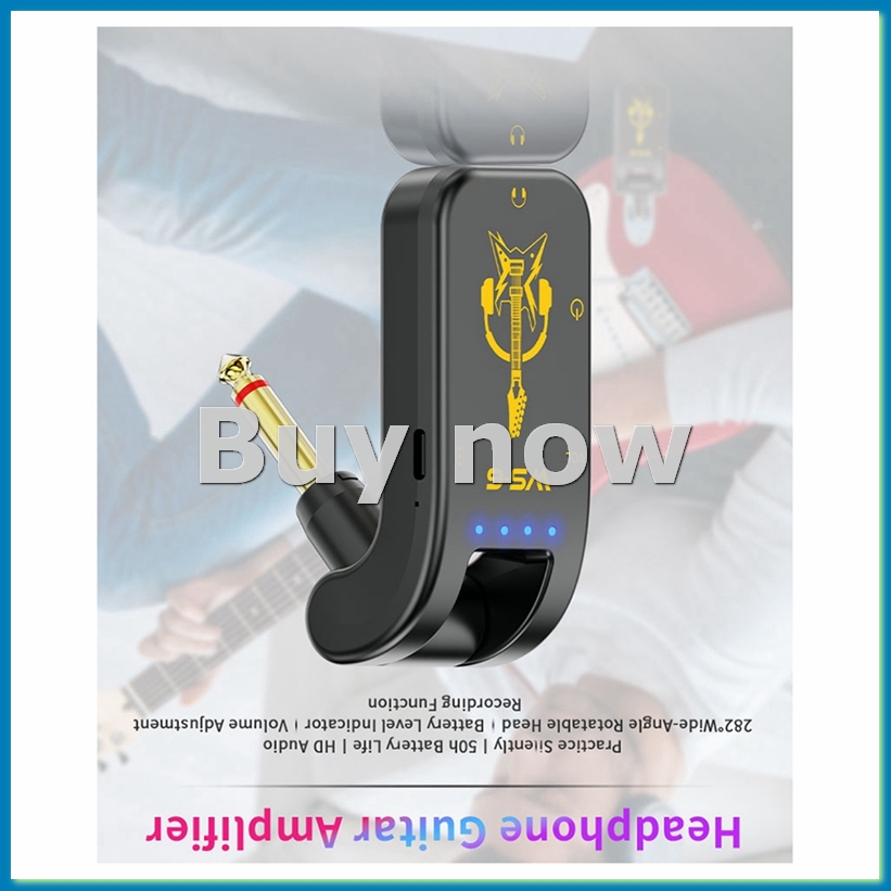 Portable Amplifier Mini - Przenośny wzmacniacz słuchawkowy do gitary z