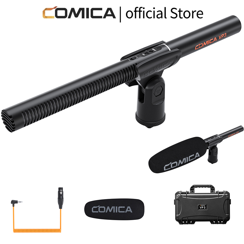 Xlr Microphone Condenser - COMICA VP3 Superkardioidalny Mikrofon Shotgun XLR