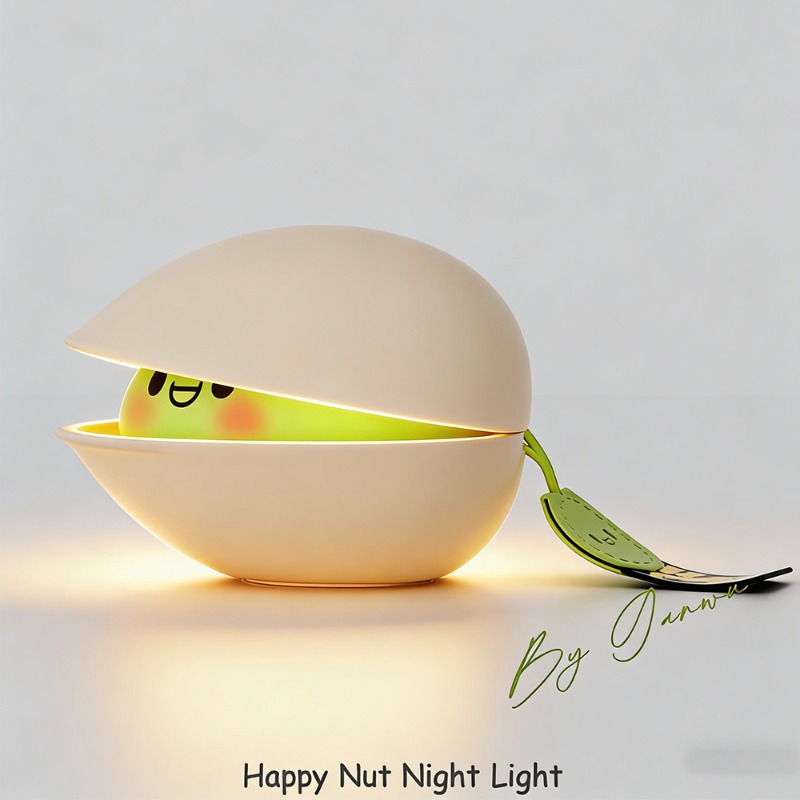 Audio Music Happy Birthday - Lampka Nocna Happy Nut z Kreskówkową