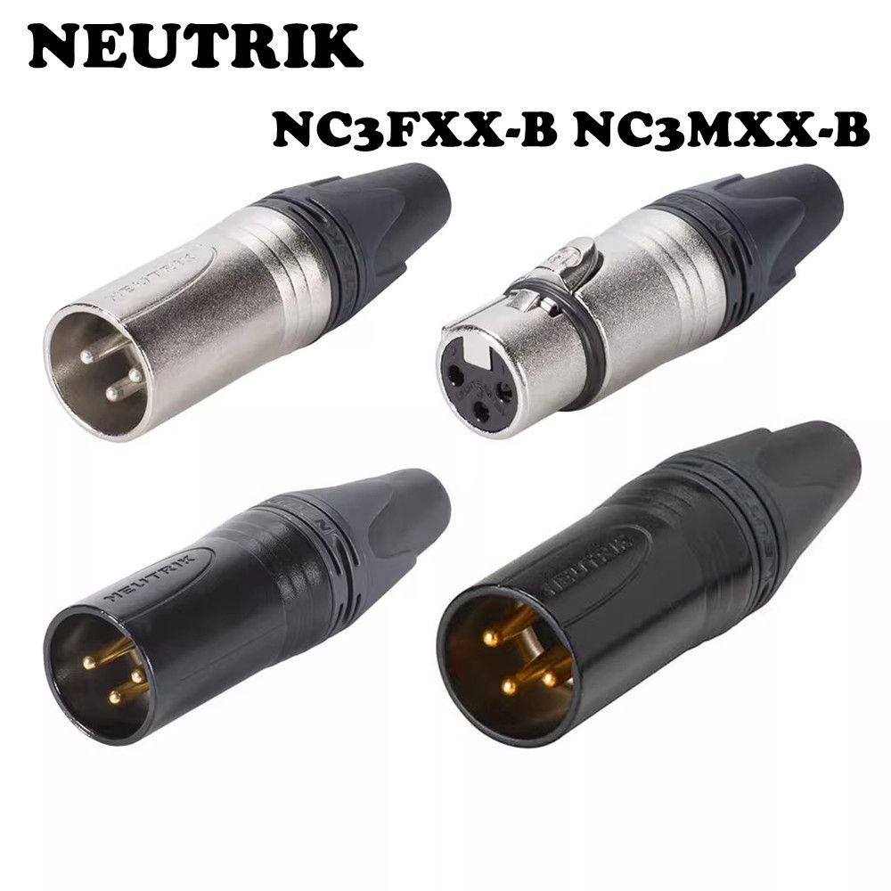 Xlr Microphone Condenser - 60 SZTUK NEUTRIK xlr złącze wtykowe