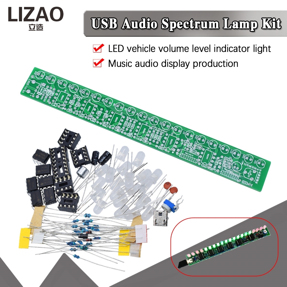 Zestaw DIY Lampy Spektralnej U – Audio Music Visualizer recenzja i cena