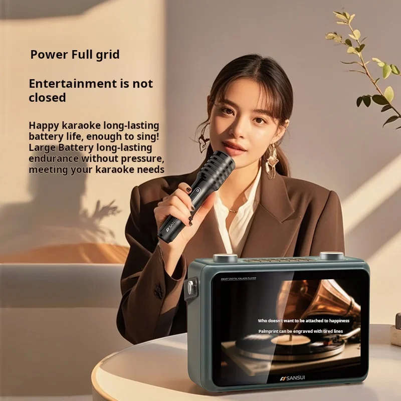 SANSUI K115 Ekran LED 10,1-cal – Audio Music To Lyrics recenzja i cena