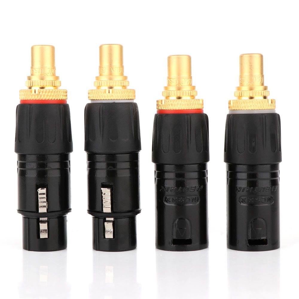 2PC NEUTRIK XLR męski na RCA k – Xlr Microphone Condenser recenzja i cena