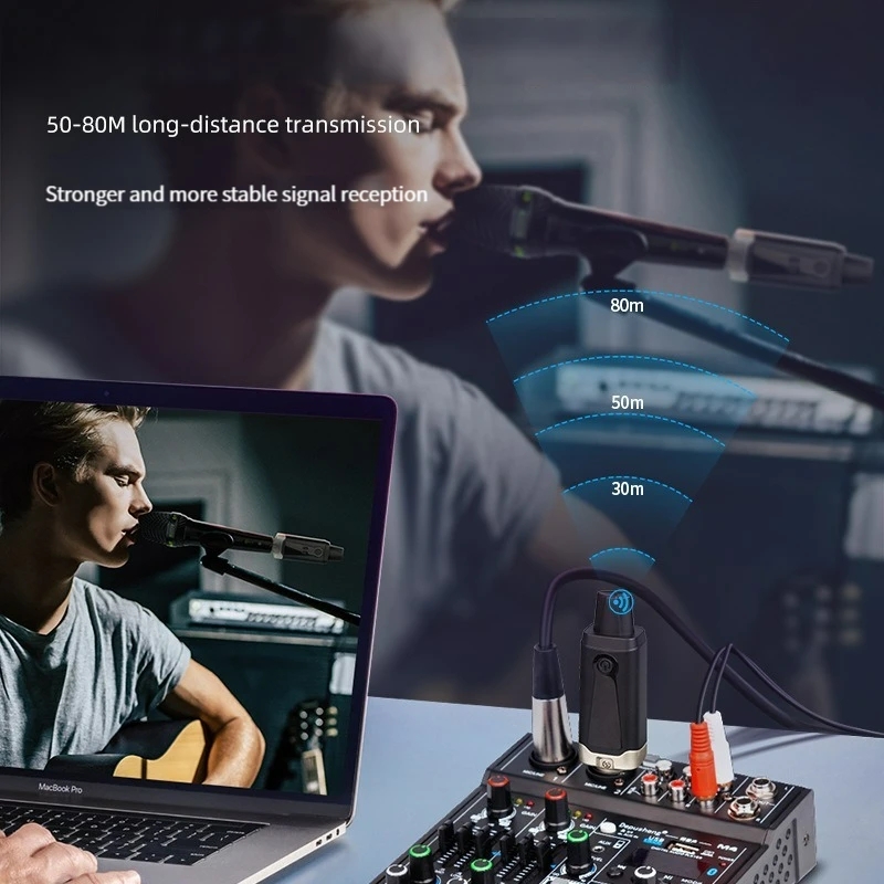 UHF Adapter do mikrofonu bezpr – Xlr Microphone Condenser recenzja i cena