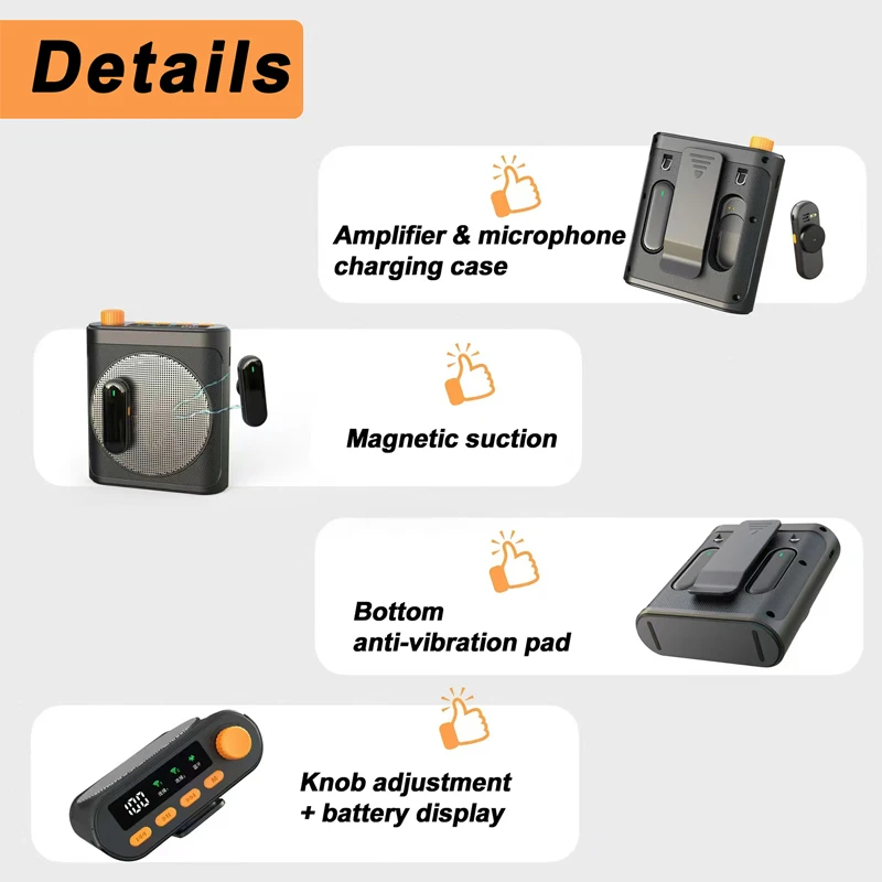 Przenośny wzmacniacz głosu z m – Portable Amplifier Mini recenzja i cena