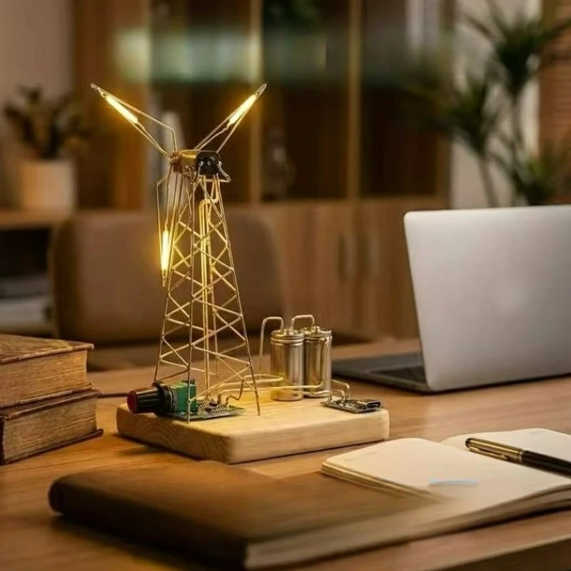 Lampa wiatrowa DIY w stylu prz – Audio Music Visualizer recenzja i cena