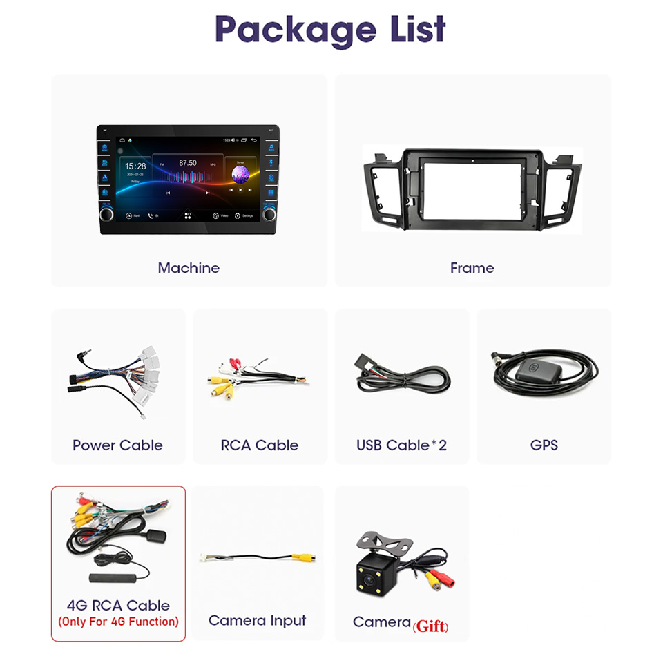 Radio samochodowe Toyota RAV4  – Audio Music India recenzja i cena