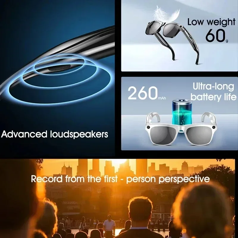 Okulary Lenovo 8K AI Smart Gla – Audio Music Ai recenzja i cena