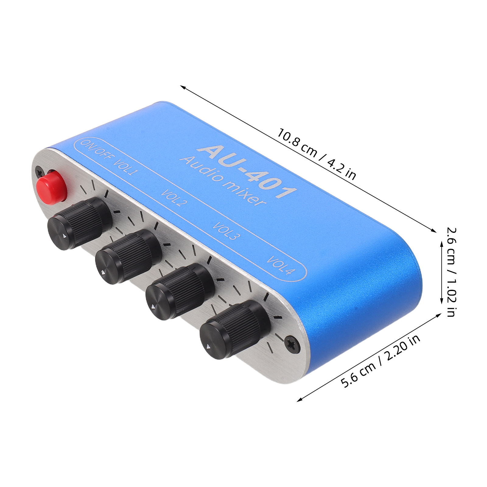 4-kanałowy mikser audio, kompa – Portable Amplifier Mini recenzja i cena