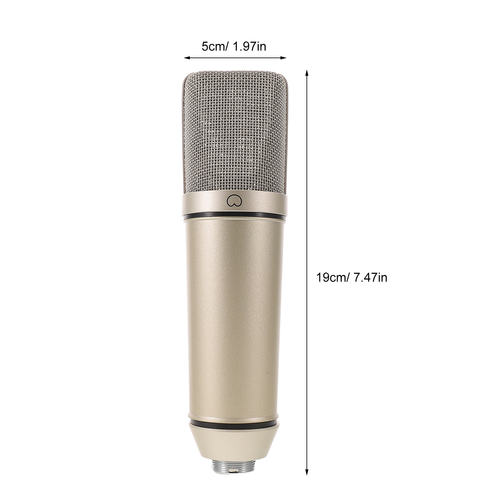 Metalowa obudowa mikrofonu poj – Xlr Microphone Condenser recenzja i cena