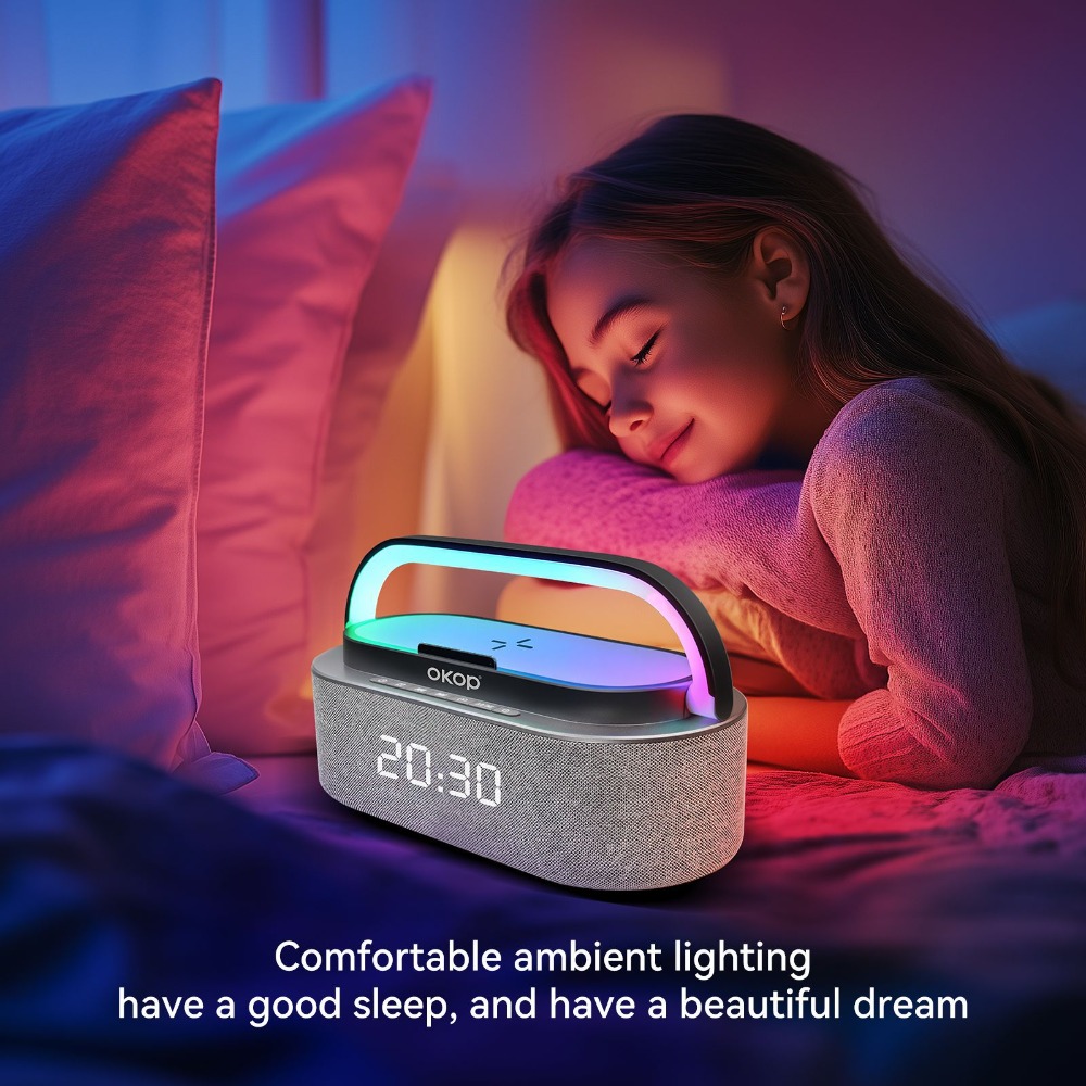 Głośniki Bluetooth OKOP, 6 w 1 – Audio Music Visualizer recenzja i cena