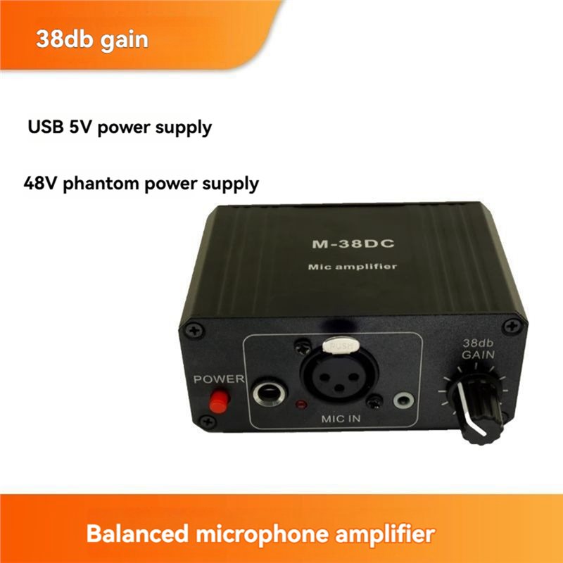 Przedwzmacniacz mikrofonowy AB – Xlr Microphone Condenser recenzja i cena