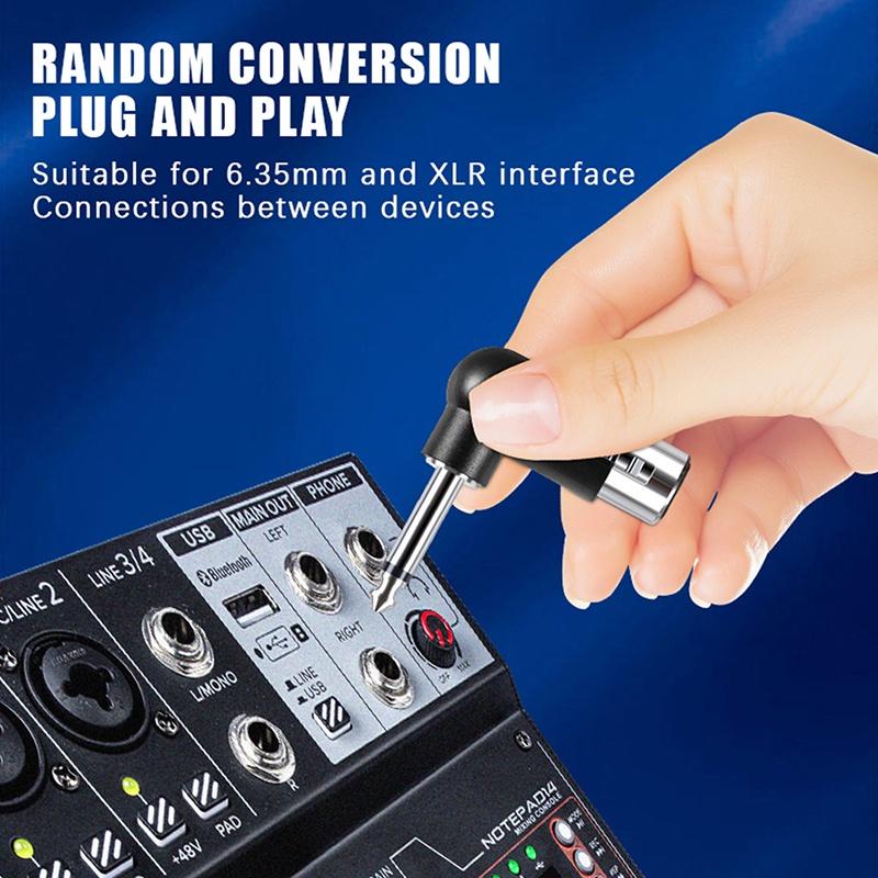 Nowy adapter audio XLR na 6,35 – Xlr Microphone Condenser recenzja i cena