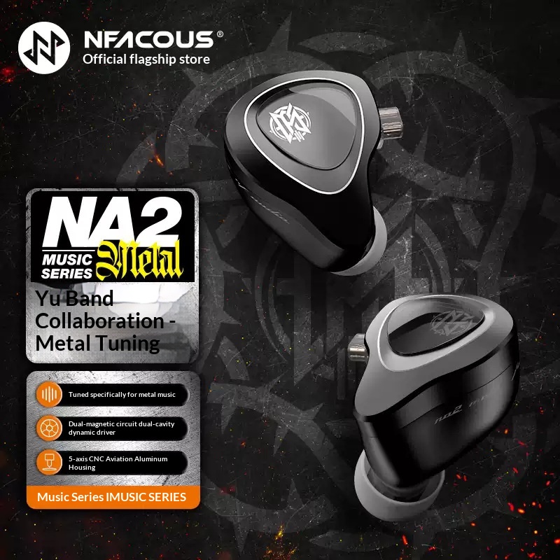 Słuchawki douszne NF Audio NA2 – Audio Music Editing recenzja i cena