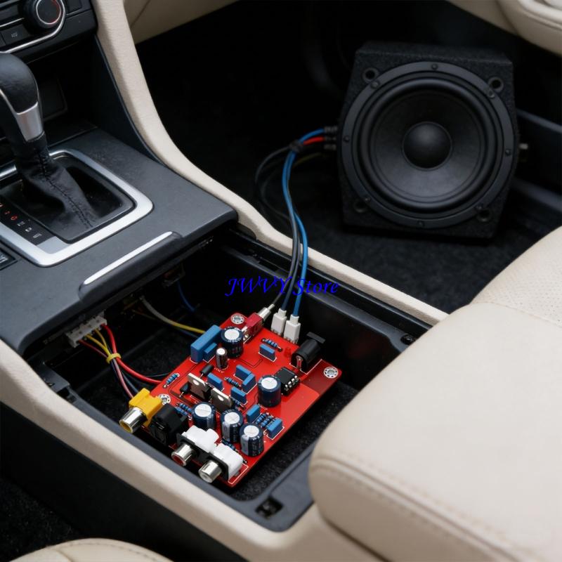 573A TDA1543 CS8412 DACs płyta – Audio Music Quality Enhancer recenzja i cena