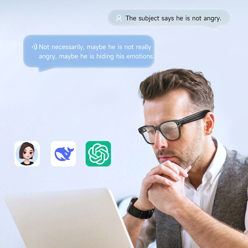Inteligentne okulary AI z 8-me – Audio Music Ai recenzja i cena