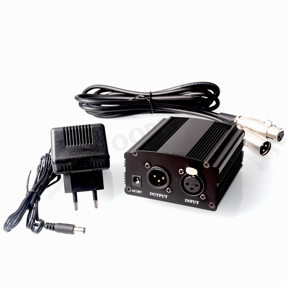 Woopker 48V Phantom Power Supp – Xlr Microphone Condenser recenzja i cena