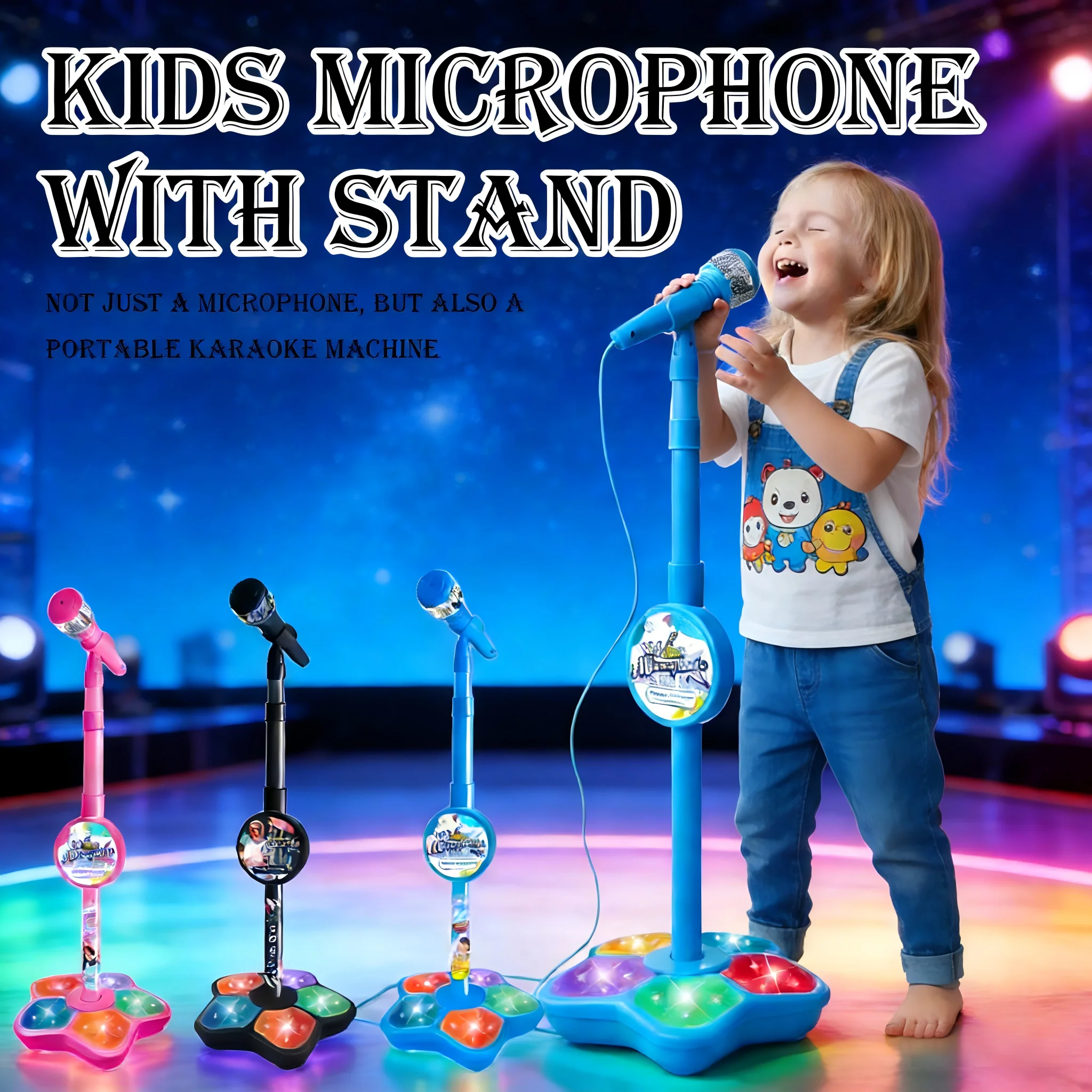 Mikrofon do karaoke ze stojaki – Audio Music Editing recenzja i cena