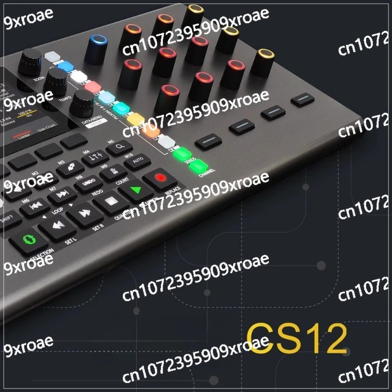 Klawiatura MIDI CS12, kontrole – Audio Music Visualizer recenzja i cena